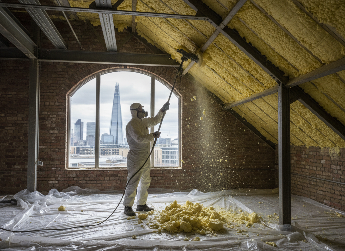 Spray Foam Removal in Kentish Town