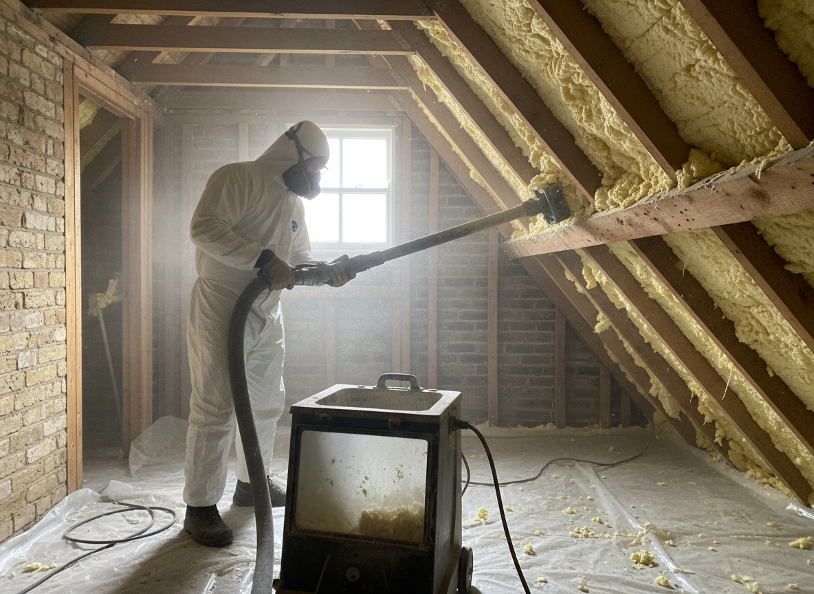 Same Day Spray Foam Removal in London, Greater London